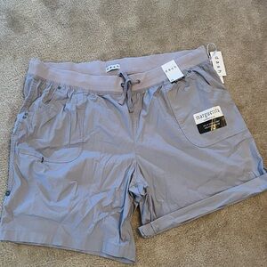 New with tags, comfort waist shorts from DASH, size 2X, light grey